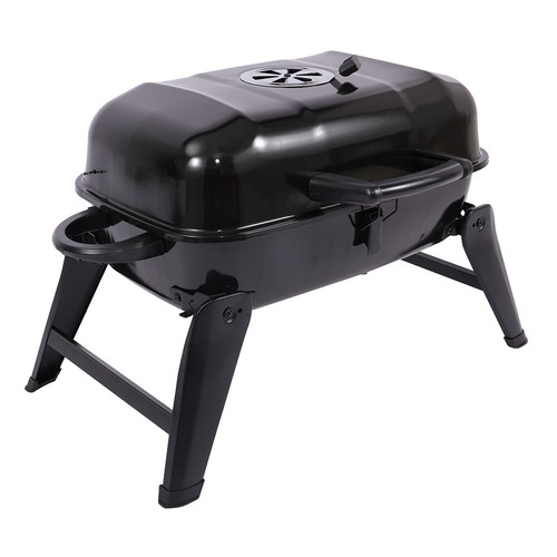Portable Tabletop Charcoal Grill BBQ Barbecue Smoker Outdoor Pit Patio Cooker US - Picture 10 of 12