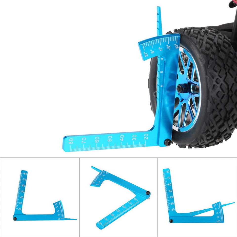 Rc Car Set Up Tool Camber Ride Height Guage For Xray Nt1 T3 T4 Kyosho V-One - Image 4 of 4