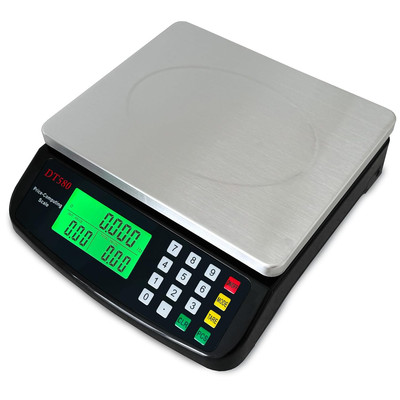 Large Digital Kitchen Scale 40Kg/88Lb Stainless Steel Price Computing Scale Coun