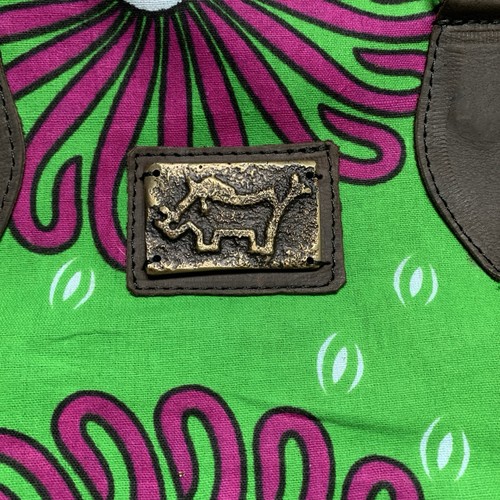 Kenyan fabric Travel large tote - Picture 6 of 6