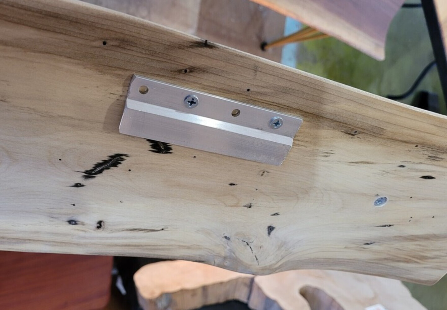 Live Edge Magnolia Coat Rack with Door Knobs eBay