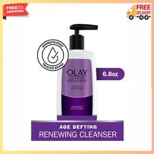 4Pk Olay Age Defying Classic Facial Cleanser With Hydrating Conditioners, 6.8 Oz