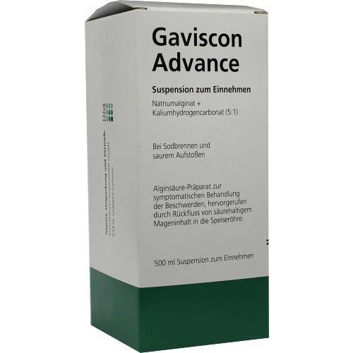 EURIMPHARM ARZNEIMITTEL GMBH GAVISCON Advance Suspension 500 ml PZN 7004633