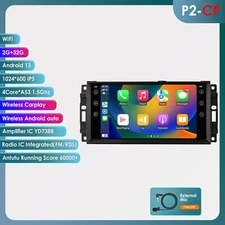 For 2009-2012 RAM 1500 2500 3500 Android 13 CarPlay Car Stereo Radio Multimedia