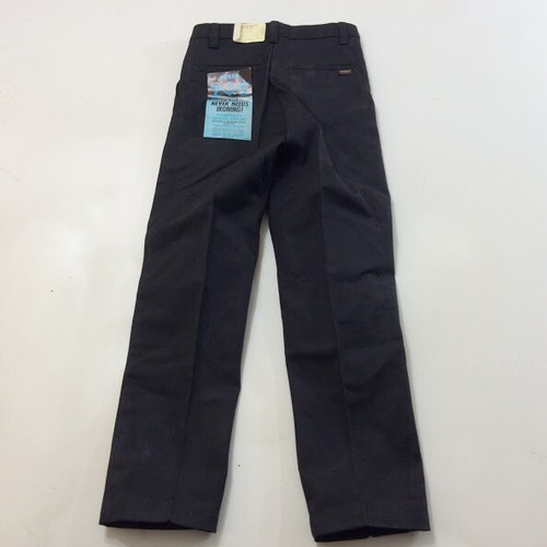 HONDO Boys Black NO IRON Maverick Pants Slim Fit Perm Crease Size 10 Made USA! - Picture 5 of 12