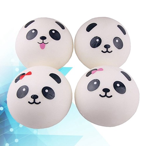 7CM PU Langsam steigendes Kawaii Sweet Toys Stretch-duftendes Panda-förmiges - Photo 8/11