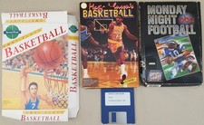 LOT of 4 Basketball Football Games for Commodore Amiga 500 600 1000 1200 2000