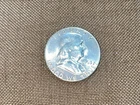 1963 FRANKLIN 50 CENT HALF DOLLAR COIN 90 PERCENT SILVER FREE SHIP