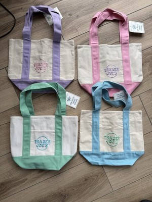 Tasche Tote Bag Pastell Frühling 2026 Trader Joe