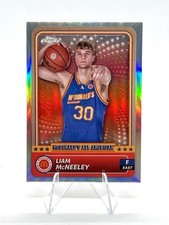 Liam McNeely 2024 Topps Chrome McDonalds Refractor #80 UCONN Pick 29
