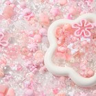 500g Acrylic Assorted Beads Flower Star Butterfly Candy Acrylic Kawaii Beads ...