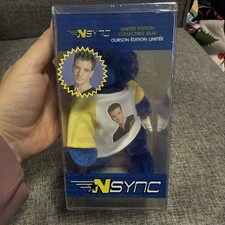 NSYNC Limited Edition Collectible Bear JC Chasez SEALED No Strings Attached