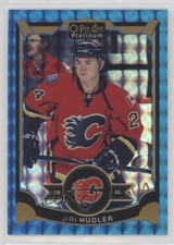 2015-16 O-Pee-Chee Platinum Blue Cubes 15/75 Jiri Hudler #37 2d8