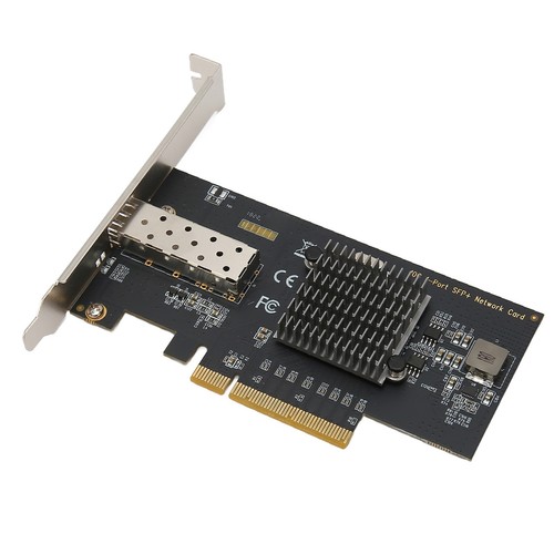 10Gb PCIE NIC Network Card Single SFP+ Port With For 82599EN Controller FY - Afbeelding 11 van 22