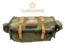 Alforja de lona para bicicleta Carradice Barley 9L OD verde turismo/viajes