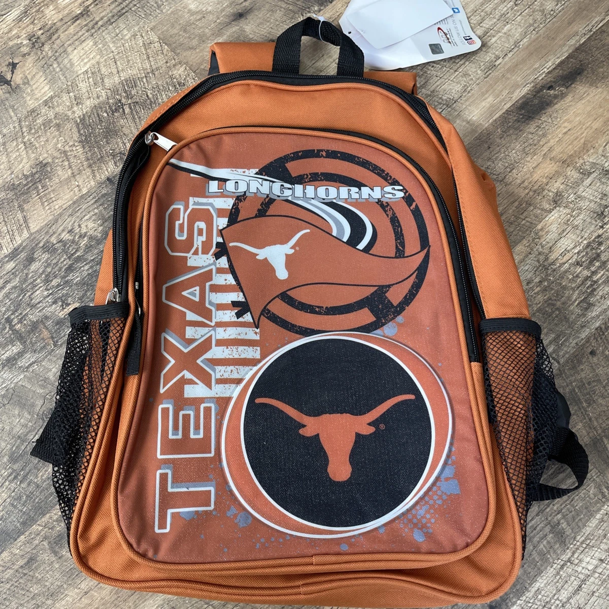 Nike Max Air Texas Longhorns Women’s Rowing Backpack Burnt Orange Black Like New Texas Longhorns Backpack Orange Black Nike Padded Mesh Water  main image 2