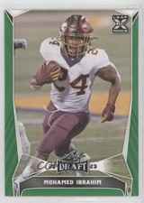 2023 Leaf Draft Green Mohamed Ibrahim #63 7i6