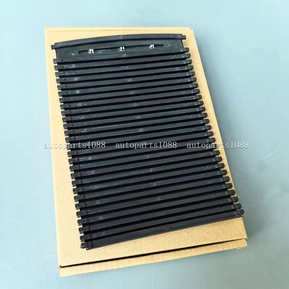 Caja de almacenamiento de consola trasera negra bandeja de rodillos cubierta apta para BMW Serie 3 E92 E93 Foto 2 de 4