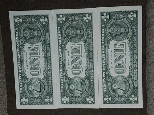 2021 $1 Dollar FSN J79990799C J79991799C J79988799C Trinary/ Bookends UNC - Picture 4 of 4