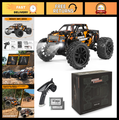 1:18 Scale RC Monster Truck 36km/h 4X4 Off-Road Remote Control Car