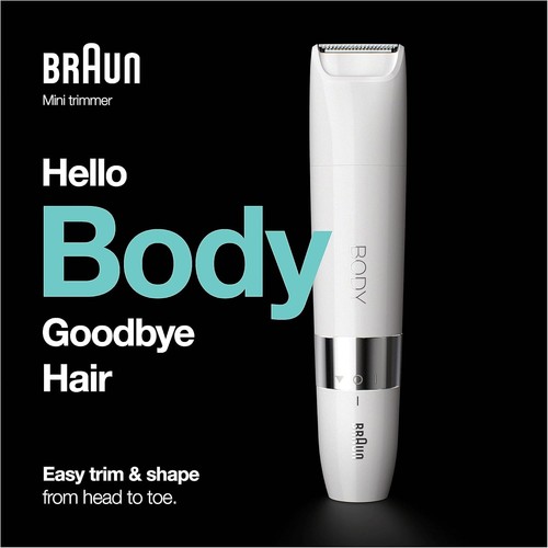 Braun Body Mini Recortadora, Depilación Corporal Suave, Recortadora de Precisión, Impermeable - Imagen 2 de 6