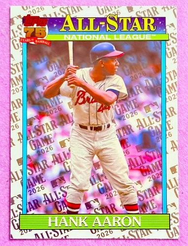 2026 Topps Series 2 Hank Aaron Base (RAW)