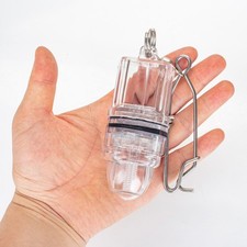 For Deep Sea LED Fishing Light Dual Mode Steady Flash with Waterproof Case