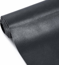 Faux Leather Fabric, Marine Vinyl Upholstery Fabric 55" X 36", 1.05Mm Thick Soft