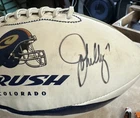 John Elway Signed Autographed Football Colorado Crush - No COA Included