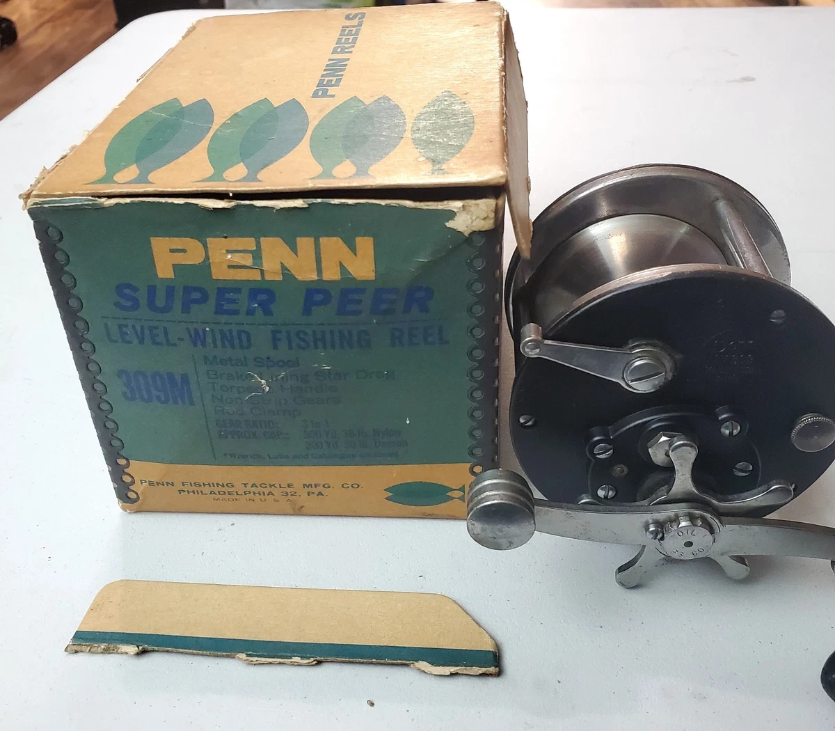 極上品 ペンリール スーパーピアー 309M レベルワインダー ダイワ オールド Penn 309m for sale - eBay