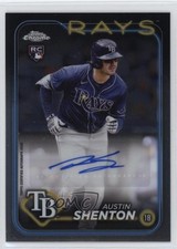 2024 Topps Chrome Update Auto Austin Shenton #AC-ASH Auto 14md