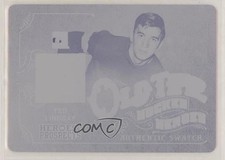 2016 Leaf ITG Heroes & Prospects Printing Plate Magenta 1/1 Ted Lindsay HOF 7ez