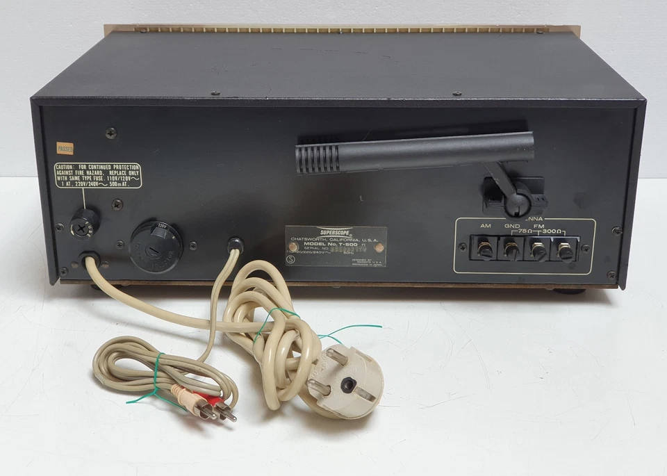 MARANTZ T-500 SUPERSCOPE Tuner Radio Rarität Vintage High End Defekt als Ersatzt - Bild 2 von 4