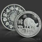 1 oz Year of the Pig Silver Round