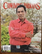 Cowboys and Indians Magazine Aug Sept 2015 Wes Studi John Wayne Will Rogers