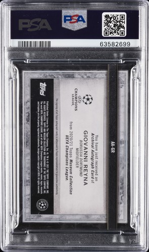2020 RUBY #GR GIOVANNI REYNA #/25 PSA 10 AUTO - Picture 2 of 2