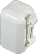 T-Post Safety Caps Insulators 10Pk Electric Fence Wire Holder White