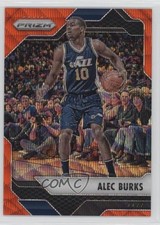 2016-17 Panini Prizm Orange Wave Prizm 4/25 Alec Burks #109 0c3