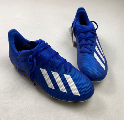 Adidas X 19.3 Sz US 10.5 Soccer Futsal Shoes Cleats Team Royal Blue EG7130 NWT