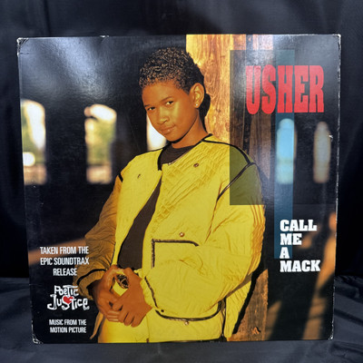 Rare Usher Raymond:Call Me A Mack 12  Maxi Single Vinyl LP Promotional Issue