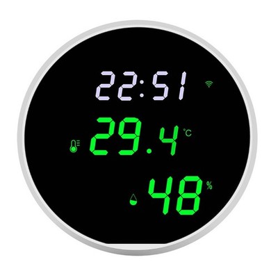 Thermometer Innenräume Mit LED -Anzeige Hintergrundbeleuchtung Smart Innenräume