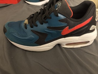 Nike Air Max 2 Light Black Teal Men s Size 11 and Nike Ebernon Low Black Size 11