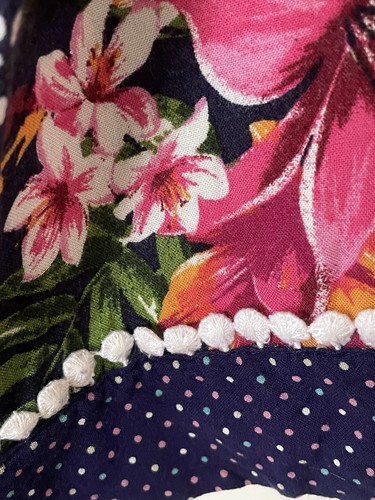 M&S Brightly Coloured Floral Kimono Size 12 - Picture 4 of 5