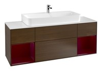 Villeroy & Boch Finion Waschbeckenunterschrank FüR Becken Mittig Regal Links...