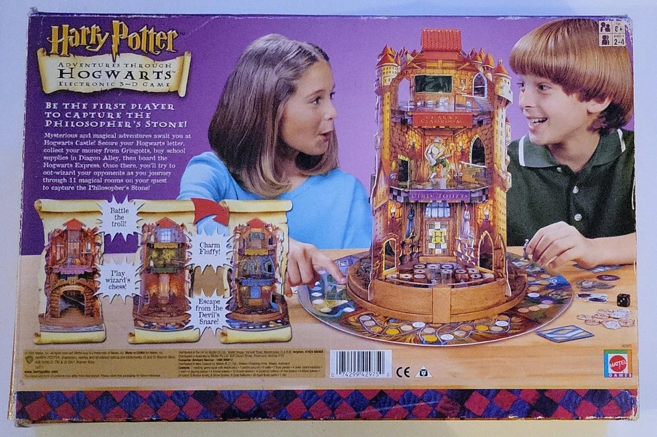 Harry Potter Adventures Through Hogwarts Electronic 3-D Game Mattel - image 2 of 4