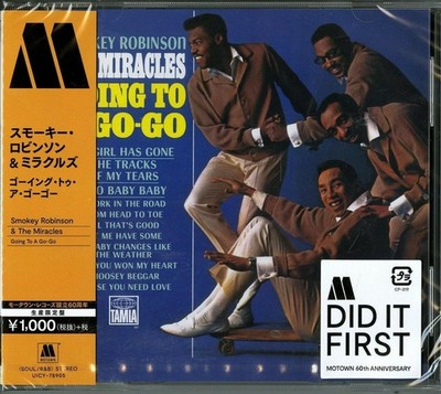 Smokey Robinson And The Miracles SEALED NEW CD Going To A Go-Go Japan OBI E