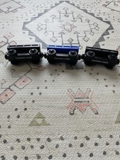 Thomas Brio Compatible Wooden Cargo Cars Set of 3 Black Blue Toy Train