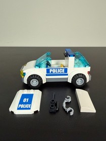 LEGO City Police Vehicle Lot 4441 60141 7498 Dog Van Cars Incomplete