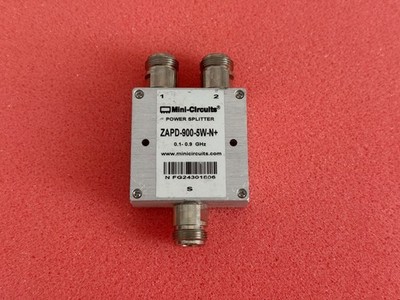 Mini-Circuits ZAPD-900-5W-N+ Power Splitter / Combiner - 0,1 bis 0,9 GHz, N-Type