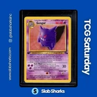 1999 POKEMON FOSSIL 1ST EDITION #20/62 GENGAR